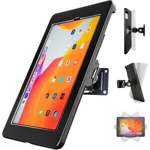 CarrieCathy Wall Mount Anti-Theft Security Kiosk POS Stand Holder Enclosure